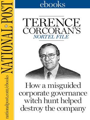 cover image of Terence Corcoran's Nortel File